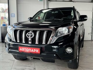 2016 Toyota Land Cruiser Prado 150 Series Рестайлинг 1, чёрный, 4379000 рублей, вид 2