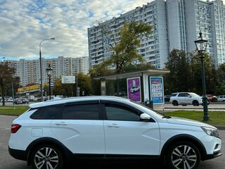 2018 Lada (ВАЗ) Vesta SW Cross I, белый, 990000 рублей, вид 3