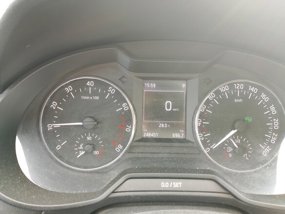 2015 Skoda Octavia III (A7), серый - вид 2
