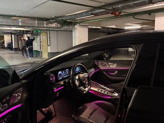 2020 Mercedes-Benz AMG GT 4-Door Coupe 43 I, чёрный, 6200000 рублей, вид 5