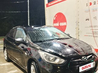 2012 Hyundai Solaris I, чёрный, 670000 рублей, вид 2