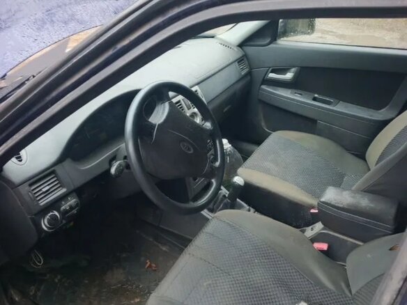 2011 Lada (ВАЗ) Priora I, синий, 110000 рублей - вид 3