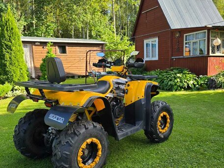 2023 Motoland Wild Track 200, жёлтый, 150000 рублей, вид 2