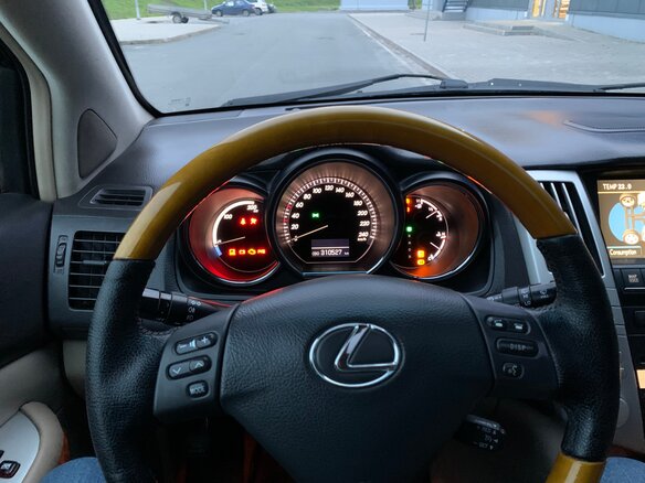 2008 Lexus RX 400h II Рестайлинг, чёрный, 1400000 рублей - вид 30
