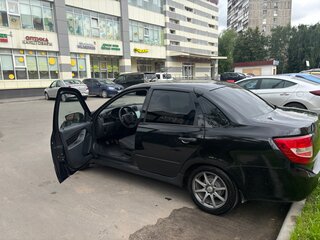2014 Lada (ВАЗ) Granta I, синий, 380000 рублей, вид 4