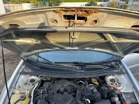 2000 Chrysler Sebring II, серебристый, 130000 рублей - вид 9