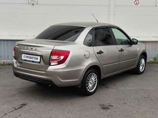 2019 Lada (ВАЗ) Granta I Рестайлинг, бежевый, 475000 рублей, вид 5