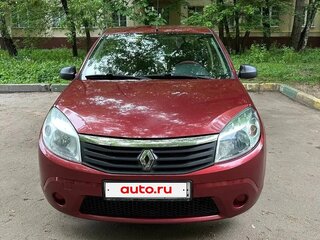 2014 Renault Sandero I, красный, 600000 рублей, вид 2