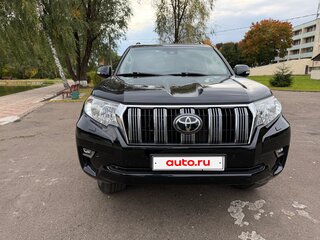 2022 Toyota Land Cruiser Prado 150 Series Рестайлинг 3, чёрный, 5700000 рублей, вид 1