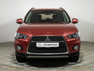 2011 Mitsubishi Outlander II Рестайлинг, красный, 1272150 рублей, вид 2