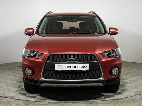 2011 Mitsubishi Outlander II Рестайлинг, красный, 1272150 рублей, вид 2