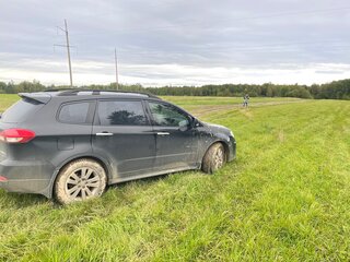 2008 Subaru Tribeca I Рестайлинг, чёрный, 520000 рублей, вид 1