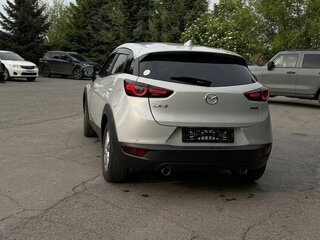 2020 Mazda CX-3 I Рестайлинг, серебристый, 1470000 рублей, вид 4