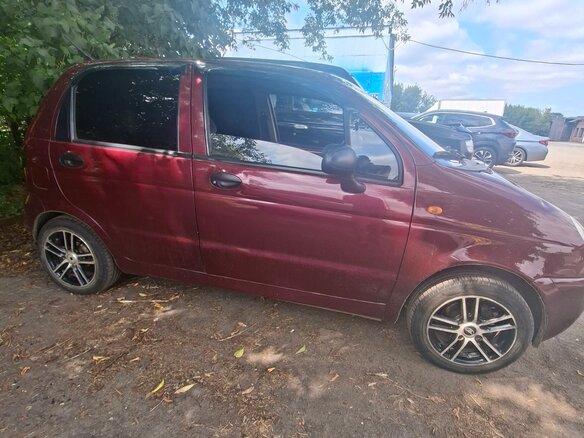 2008 Daewoo Matiz I Рестайлинг, красный - вид 7