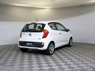 2013 Kia Picanto II, белый, 645000 рублей, вид 5