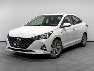 2022 Hyundai Solaris II Рестайлинг, белый, 1550000 рублей, вид 1