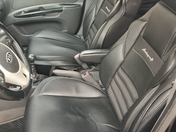 2010 Kia Rio II Рестайлинг, чёрный, 350000 рублей - вид 9