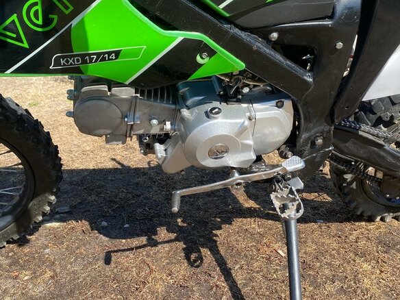 2022 VMC (Vento) Enduro CG250, зелёный, 55000 рублей