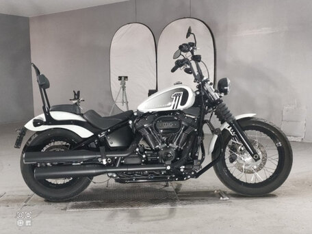2021 Harley-Davidson Street Bob, белый, 1650000 рублей, вид 1