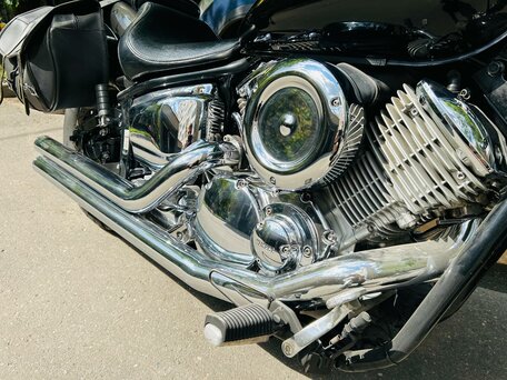 2003 Yamaha XVS1100, чёрный, 480000 рублей, вид 4