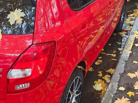 2012 Skoda Fabia II Рестайлинг, красный, 850000 рублей, вид 4