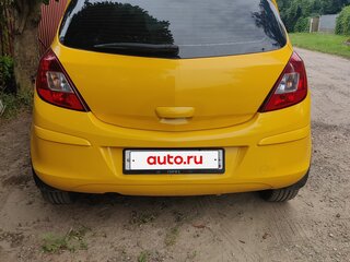 2008 Opel Corsa D, жёлтый, 384000 рублей, вид 4