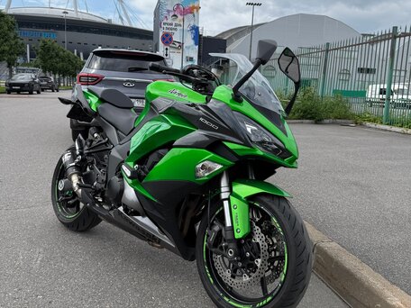 2017 Kawasaki Ninja 1000 SX, зелёный, 980000 рублей, вид 3