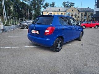 2009 Skoda Fabia II, синий, 375000 рублей, вид 4