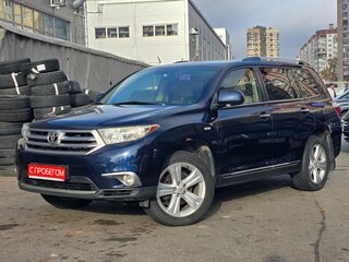 2011 Toyota Highlander II (XU40) Рестайлинг, синий, 1799000 рублей, вид 2
