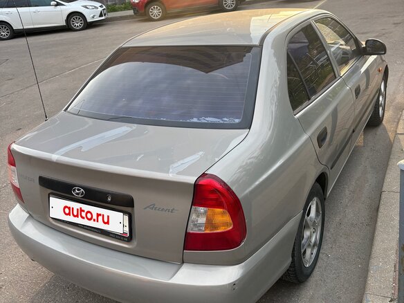 2008 Hyundai Accent ТагАЗ II, бежевый, 305000 рублей - вид 2