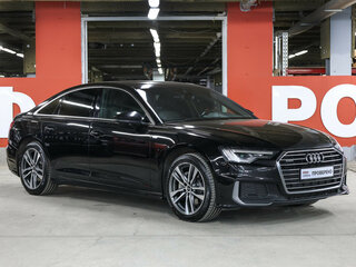 2021 Audi A6 45 TFSI V (C8), чёрный, 3349000 рублей, вид 3