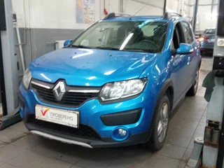 2016 Renault Sandero II, синий, 850000 рублей, вид 1