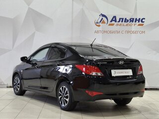 2016 Hyundai Solaris I Рестайлинг, чёрный, 1125000 рублей, вид 5
