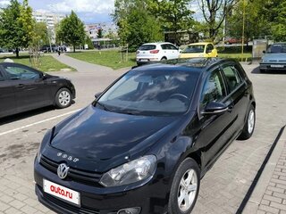 2009 Volkswagen Golf VI, чёрный, 699000 рублей, вид 1