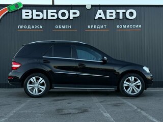 2008 Mercedes-Benz M-Класс 320 II (W164) Рестайлинг, чёрный, 1899000 рублей, вид 3