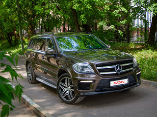 2013 Mercedes-Benz GL-Класс 350 II (X166), коричневый, 3100000 рублей, вид 1