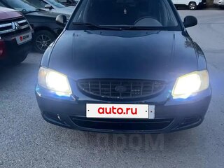 2006 Hyundai Accent ТагАЗ II, синий, 275000 рублей, вид 1