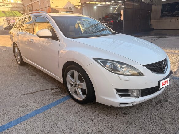 2008 Mazda 6 II (GH), белый, 740000 рублей - вид 1