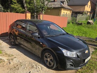2012 Chevrolet Cruze I, чёрный, 670000 рублей, вид 3