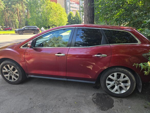 2008 Mazda CX-7 I, красный, 750000 рублей - вид 4