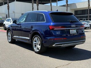 2024 Audi Q7 45 TFSI II (4M) Рестайлинг, синий, 6130818 рублей, вид 4