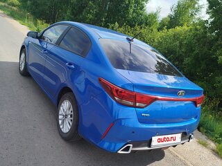 2020 Kia Rio IV Рестайлинг, синий, 1780000 рублей, вид 2
