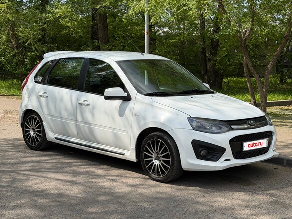 2015 Lada (ВАЗ) Kalina Sport II, белый, 610000 рублей - вид 2