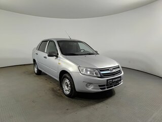 2014 Lada (ВАЗ) Granta I, серебристый, 325000 рублей, вид 3