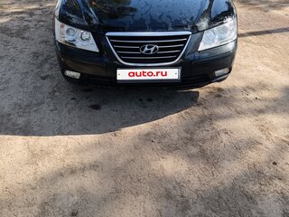2008 Hyundai Sonata V (NF), чёрный, 570000 рублей, вид 1