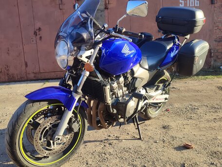 2003 Honda CB 600F Hornet, синий, 300000 рублей, вид 1
