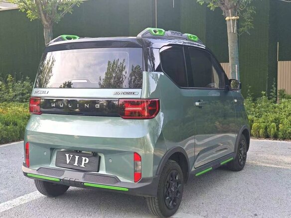 2022 Wuling Mini EV Gameboy 17.3 kWh III, зелёный, 785000 рублей - вид 4