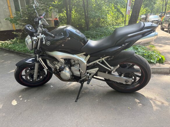 2008 Yamaha FZ6, чёрный, 420000 рублей - вид 2