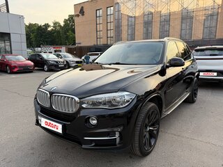 2016 BMW X5 35i III (F15), чёрный, 3400000 рублей, вид 1