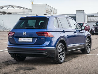 2018 Volkswagen Tiguan II, синий, 2419000 рублей, вид 5